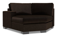 Sofa Lab Track LAF Cuddler - Luxury Chocolate