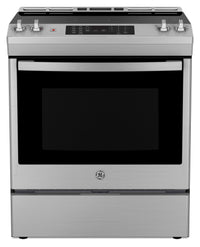 GE 5.3 Cu. Ft. Electric Range with Self Clean and Convection - Stainless Steel - JCS830SVSS 