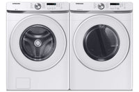 Samsung 5.2 Cu. Ft. Front-Load Washer and 7.5 Cu. Ft. Electric Dryer - White 