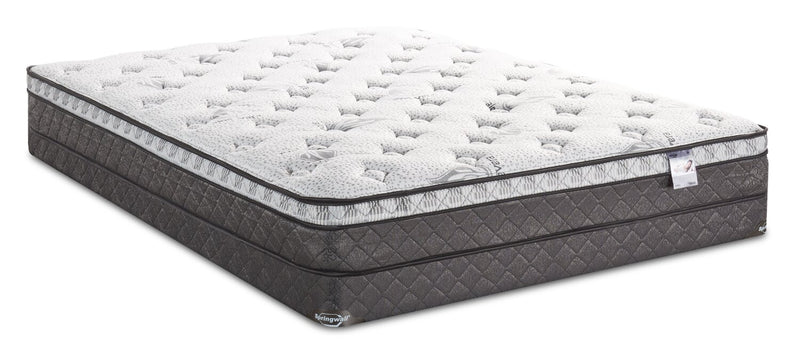 Springwall Odell Eurotop Low-Profile Full Mattress Set