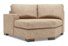 Sofa Lab Track LAF Cuddler - Luxury Taupe