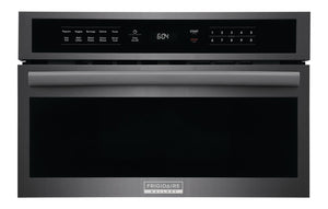 Frigidaire Gallery 1.6 Cu. Ft. Built-In Microwave with Sensor Cook and Sensor Reheat - Smudge-Proof® Black Stainless Steel - GMBD3068AD