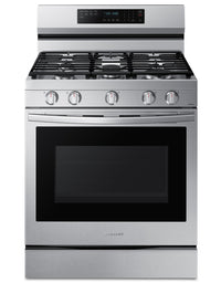 Samsung 6 Cu. Ft. Smart Gas Free Standing Range with Air Fry - Stainless Steel - NX60A6711SS/AA 