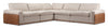 Avalon 5-Piece Sectional - Taupe 