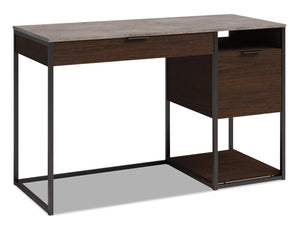 Maxim Desk - Umber Wood