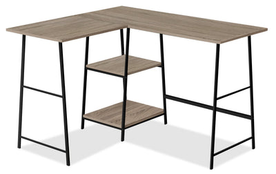 Keenan L-Shaped Desk 