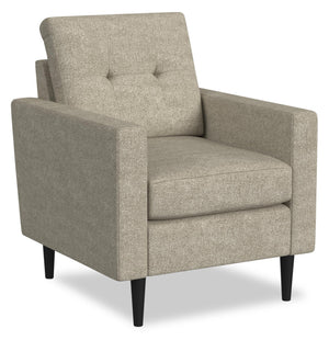 BLOK Modular Tuxedo Arm Chair - Taupe