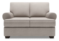 Sofa Lab Roll Loveseat - Pax Slate 