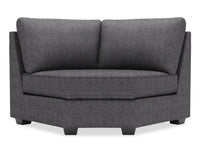 Sofa Lab Roll Curved Wedge - Luxury Charcoal