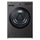 LG 5.8 Cu. Ft. Smart Front-Load High-Efficiency Steam Washer - Black Steel - Stackable - WM6700HBA