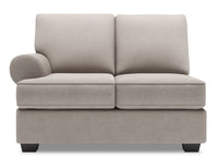 Sofa Lab Roll LAF Loveseat - Pax Slate 