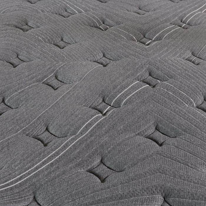 Springwall Sage Pillowtop Low-Profile King Mattress-in-a-Box Set