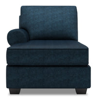 Sofa Lab Roll LAF Chaise - Luxury Indigo 