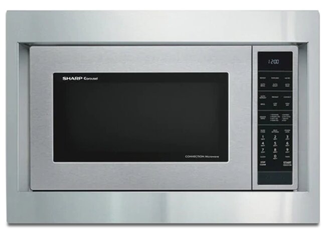 Sharp 27\" Built-In Trim Kit for Countertop Microwave - RK94S27F