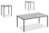 Easton 3-Piece Coffee and End Tables Package - Grey