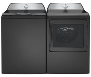 Profile 5.8 Cu. Ft. Top-Load Washer and 7.4 Cu. Ft. Electric Dryer - Diamond Grey