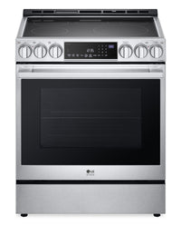 LG Studio 6.3 Cu. Ft. Smart Electric Range with Air Fry and ProBake Convection® - Smudge Proof Stain… 