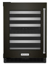 KitchenAid 24\" 5 Cu. Ft. Undercounter Wine Refrigerator - Stainless Steel - KUWL314KBS