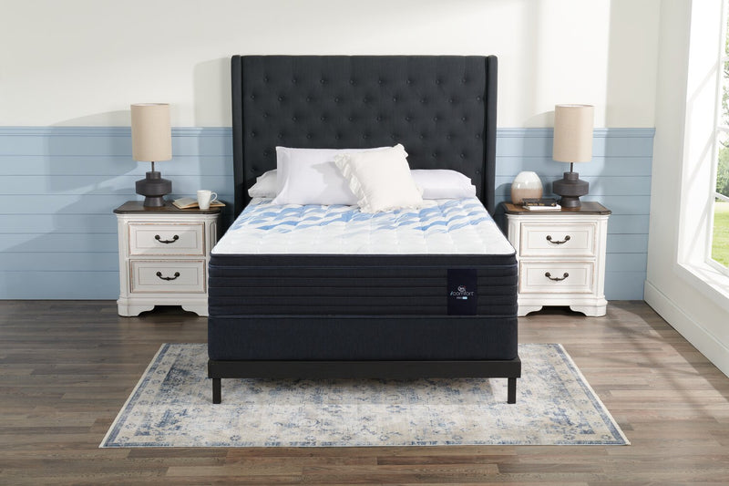 Serta iComfort Hybrid ProHD Vanguard 3.0 Eurotop Low-Profile Queen Mattress Set