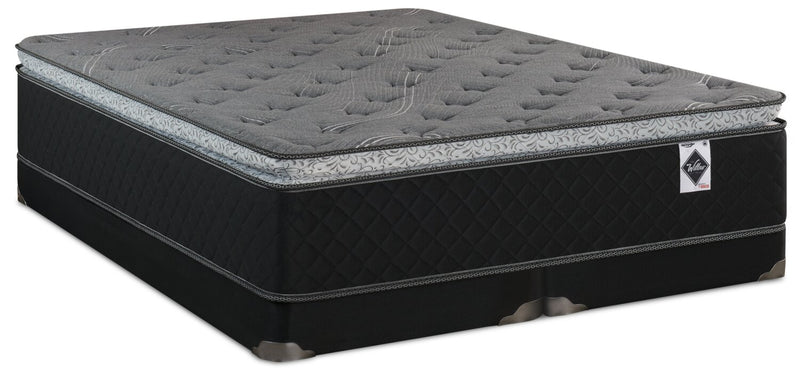 Springwall Sage Pillowtop Low-Profile Split Queen Mattress-in-a-Box Set