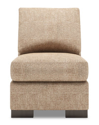 Sofa Lab Track Armless Chair - Luxury Taupe