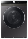 Samsung 2.9 Cu. Ft. Front-Load Steam Washer - Grey - Stackable - WW25B6900AX/AC