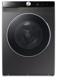 Samsung 2.9 Cu. Ft. Front-Load Steam Washer - Grey - Stackable - WW25B6900AX/AC 