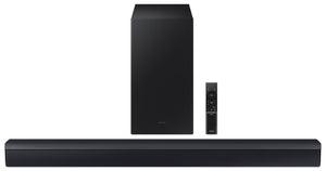 SAMSUNG 2.1 CH Dolby Digital 2.0 DTS Virtual:X Soundbar with Wireless Subwoofer (HW-C450/ZC)