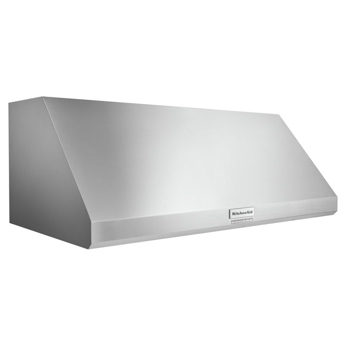 KitchenAid 48\" Commercial-Style Wall-Mount Canopy Range Hood - KVWC908KSS