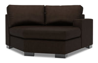 Sofa Lab Track RAF Cuddler - Luxury Chocolate