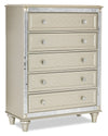 Tyra Bedroom Chest of Drawers, 5-Drawer, 40