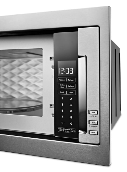 KitchenAid 1.1 Cu. Ft. Built-In Microwave with 900 Watts Cooking - Stainless Steel - YKMBT5011KS