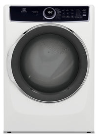 Electrolux 8 Cu. Ft. Gas Dryer with Steam - White - Stackable - ELFG7537AW 