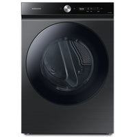 Samsung 7.6 Cu. Ft. Electric Dryer with Steam - Black Stainless Steel - Stackable - DVE53BB8700VAC 