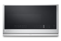 LG 2.1 Cu. Ft. Over-the-Range Microwave with ExtendaVent™ and Sensor Cooking - Smudge Proof Stainles… 