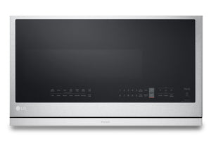 LG 2.1 Cu. Ft. Over-the-Range Microwave with ExtendaVent™ and Sensor Cooking - Smudge Proof Stainless Steel - MVEL2137F