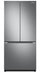 Samsung 33" 17.5 Cu. Ft. Counter-Depth French-Door Refrigerator - Stainless Steel - RF18A5101SR/AA