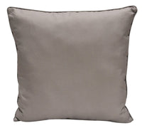 Solid Grey Outdoor Accent Pillow 