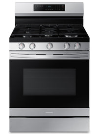 Samsung 6 Cu. Ft. Smart Gas Free Standing Range with Air Fry - Stainless Steel - NX60A6511SS/AA 