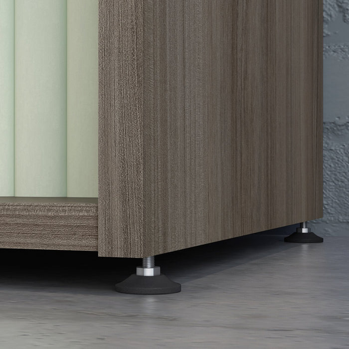 Affirm 29.53\" Commercial Grade 2-Shelf Bookcase - Hudson Elm