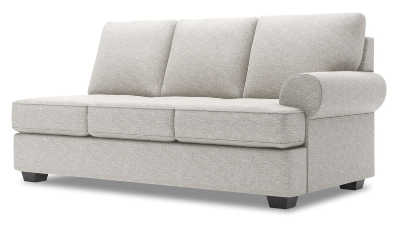 Sofa Lab Roll RAF Sofa Bed - Luxury Silver