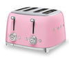 Smeg 4-Slice Long-Slot Toaster - TSF03PKUS