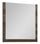 Gino Bedroom Italian Dresser Mirror, Modern - Brown