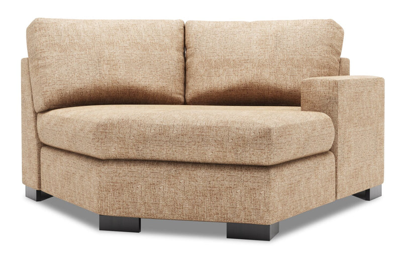 Sofa Lab Track RAF Cuddler - Luxury Taupe