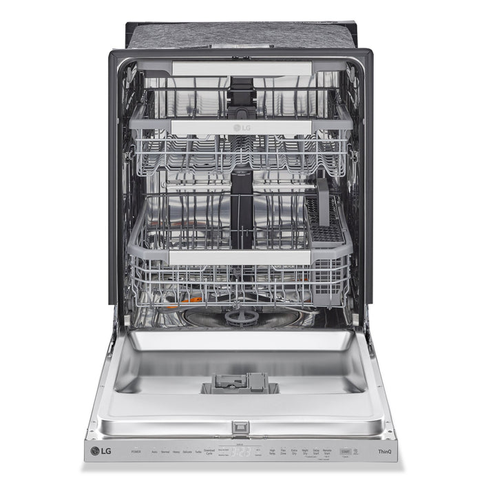 LG Top Control Dishwasher with QuadWash Pro™ and Dynamic Dry™ - LDPM6762S