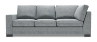 Sofa Lab Track LAF Sofa Return - Luna Pewter