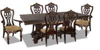 Wynn 7pc Dining Set with Table & 6 Chairs, 84-108