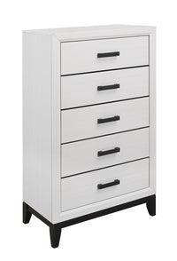 Kate Bedroom Chest of Drawers, 5-Drawer, 31.1