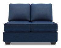 Sofa Lab Roll Armless Loveseat - Pax Navy