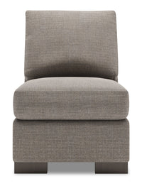 Sofa Lab Track Armless Chair - Luna Smoke